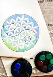 Drawing Sacred Geometry Art