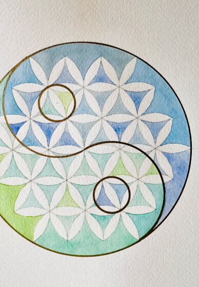 Drawing Sacred Geometry Art