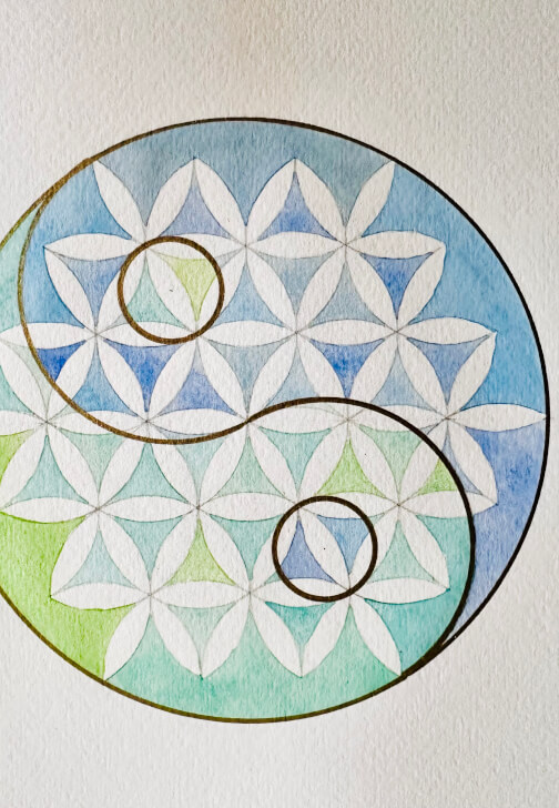 Drawing Sacred Geometry Art