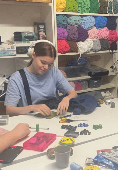 Drawstring Dice Bag Sewing Workshop