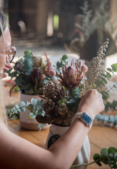 Dried Flower Arrangement Workshop