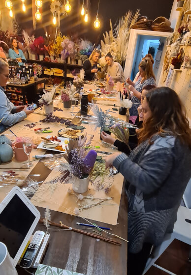 Dried Flower Arrangement Workshop