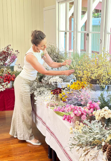 Dried Flower Arrangement Workshop