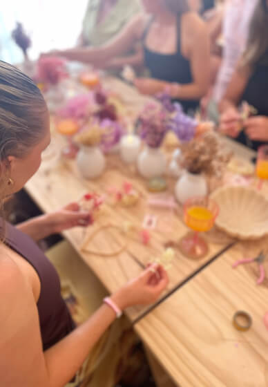 Dried Flower Crown Workshop