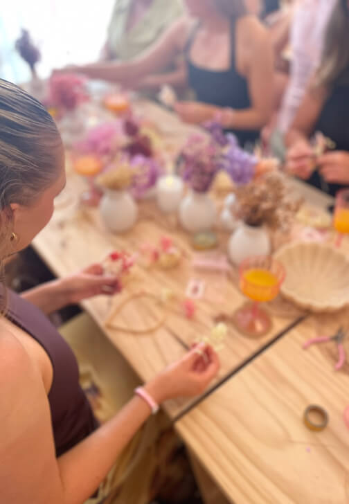 Dried Flower Crown Workshop