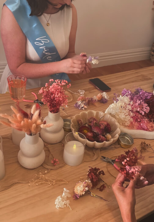 Dried Flower Crown Workshop