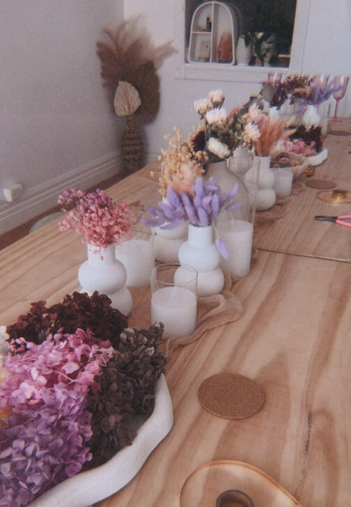 Dried Flower Crown Workshop