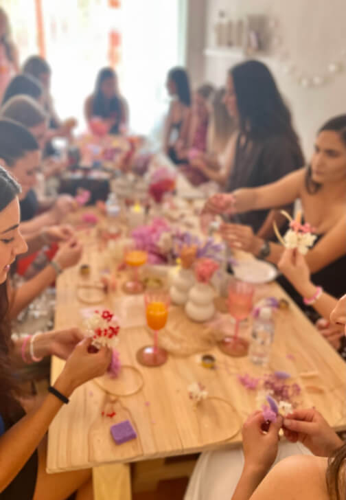 Dried Flower Crown Workshop