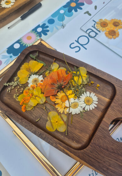 Dried Flower Frame Art Workshop