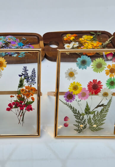 Dried Flower Frame Art Workshop