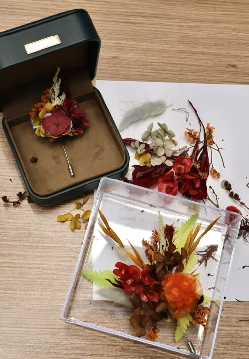 Dried Flower Jewellery Making Class