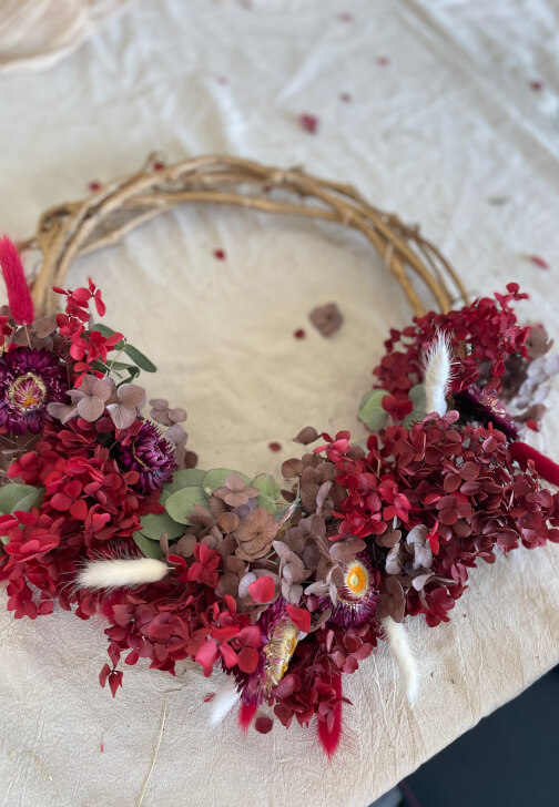 Dried Flower Wreath Workshop