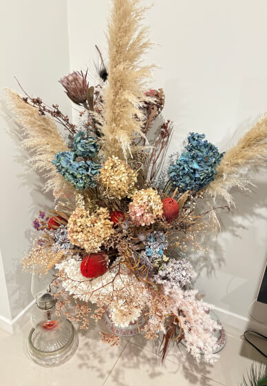 Dried Flowers Workshop Soft Textures, Mute Tones, That Never Fade