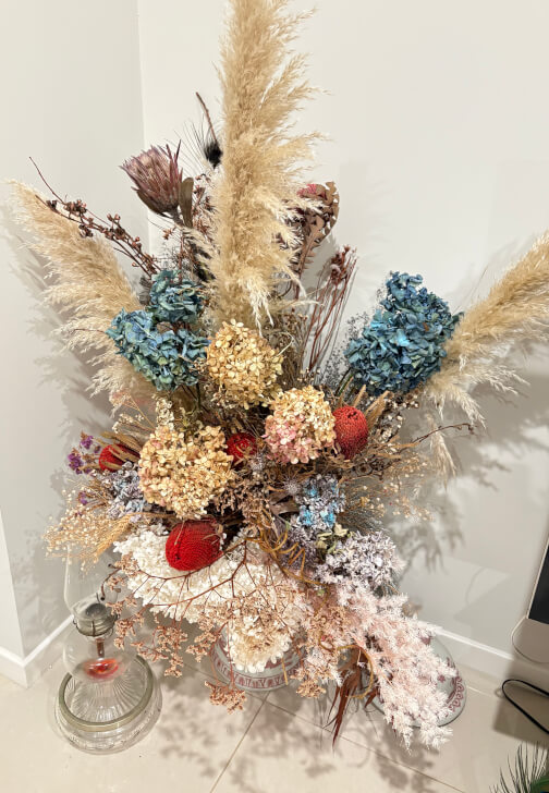 Dried Flowers Workshop Soft Textures, Mute Tones, That Never Fade