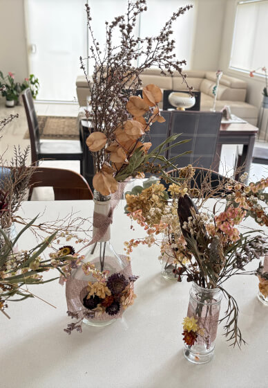 Dried Flowers Workshop Soft Textures, Mute Tones, That Never Fade