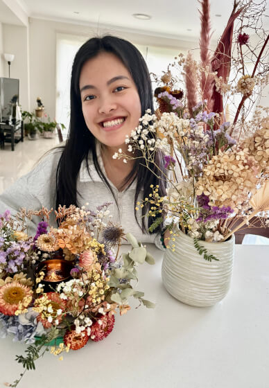 Dried Flowers Workshop Soft Textures, Mute Tones, That Never Fade