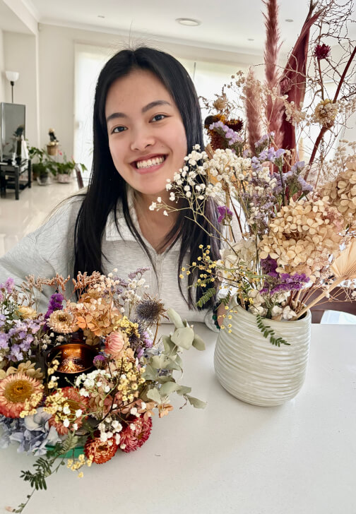 Dried Flowers Workshop Soft Textures, Mute Tones, That Never Fade