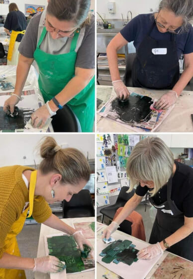 Drypoint Printing Class