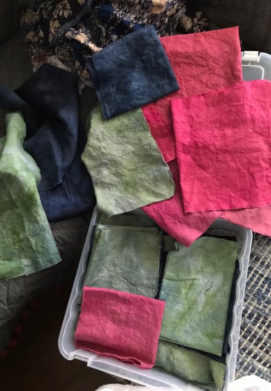 Dye Your Own Textile Supplies at Home