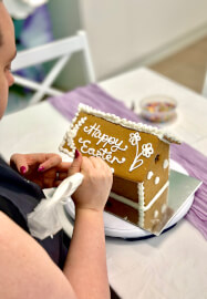 Easter Gingerbread House Decorating Class