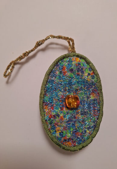 Easy Free-motion Embroidery Christmas Decorations Workshop