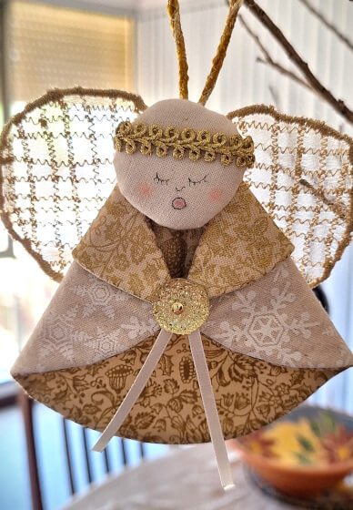 Easy Free-motion Embroidery Christmas Decorations Workshop