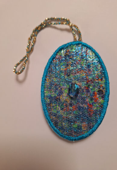 Easy Free-motion Embroidery Christmas Decorations Workshop