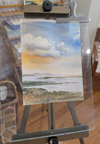 Beginner Watercolour Landscape Painting Class