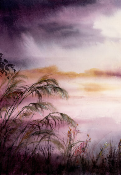 Beginner Watercolour Landscape Painting Class