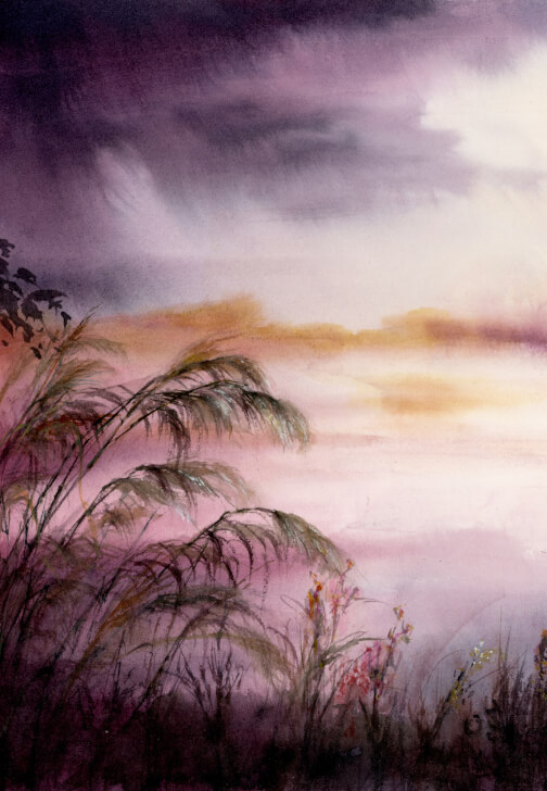 Beginner Watercolour Landscape Painting Class