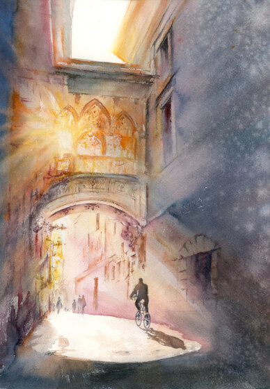 Beginner Watercolour Landscape Painting Class