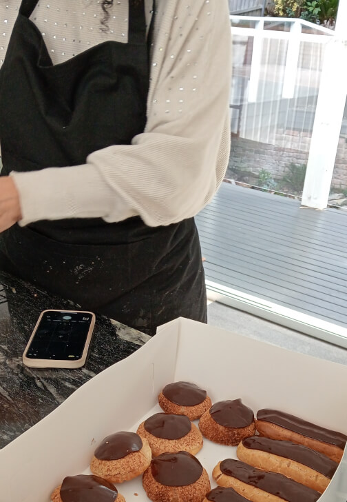 Éclairs and Cream Puffs the Art of Choux Pastry Class