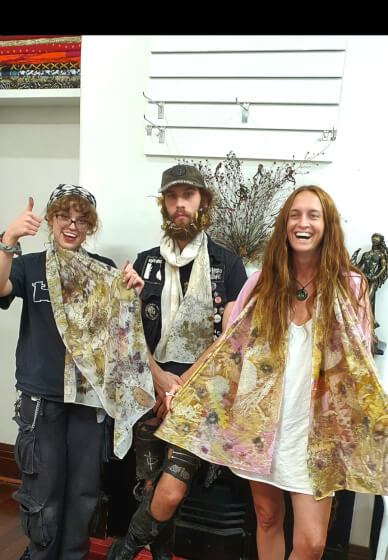 Eco Printing Workshop: Silk Scarf
