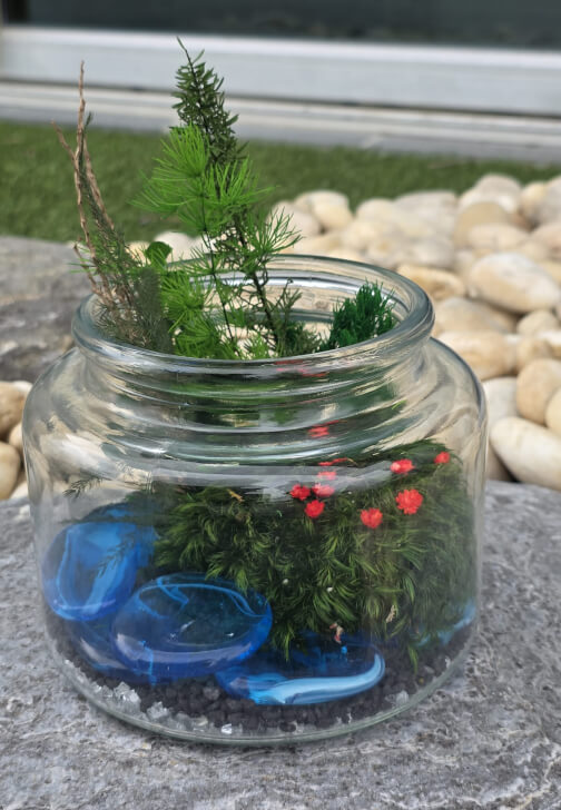 Eco Terrarium Workshop with Natural Preserved Moss