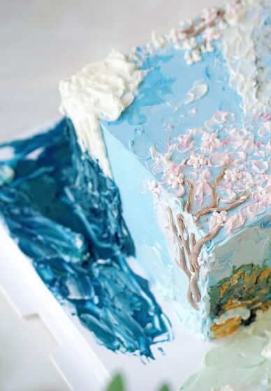 Edible Painting on a Cake Workshop