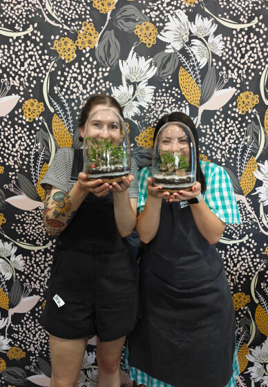 Egg Dome Terrarium Making Workshop