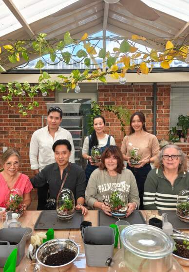 Egg Dome Terrarium Making Workshop