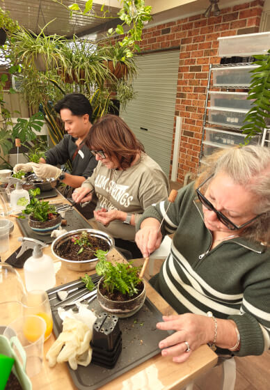 Egg Dome Terrarium Making Workshop