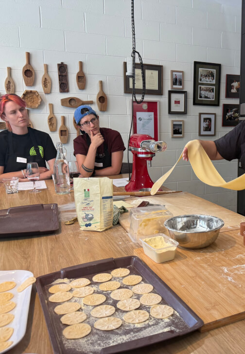 Eggless Dough Pasta Making Class