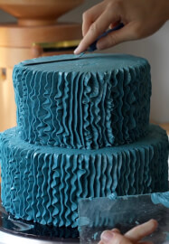 Elegant Buttercream Ruffle Cake Workshop