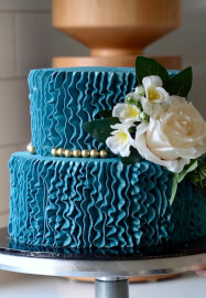 Elegant Buttercream Ruffle Cake Workshop