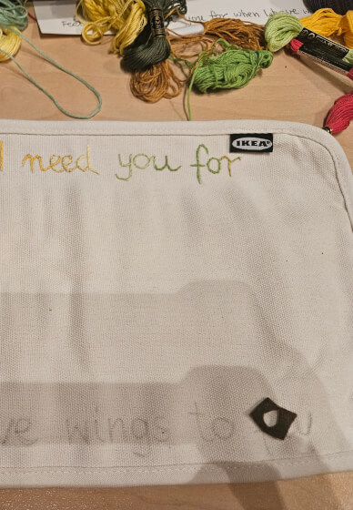 Embroider Your Own Pencil Case Class