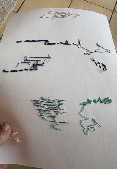 Embroidered Watercolour Class