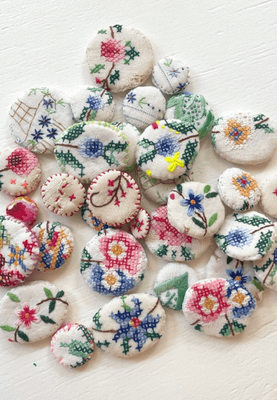 Embroidery and Textile Workshop: Decorative Medallion Necklace