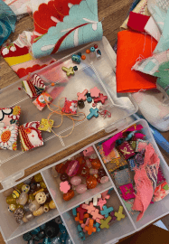 Embroidery and Textile Workshop: Decorative Medallion Necklace