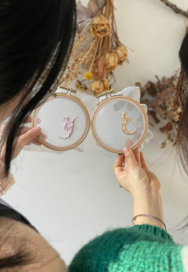 Embroidery Workshop: Alphabet Series