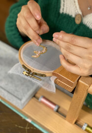 Embroidery Workshop: Alphabet Series