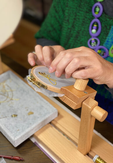 Embroidery Workshop: Bee