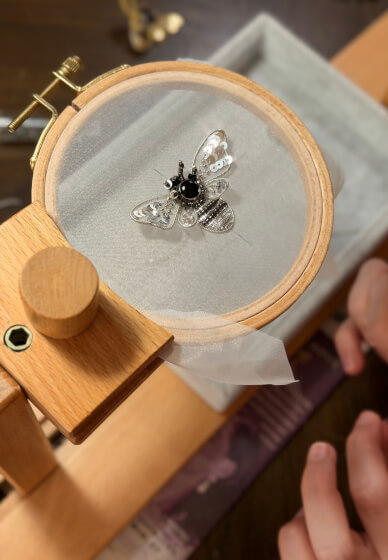 Embroidery Workshop: Bee
