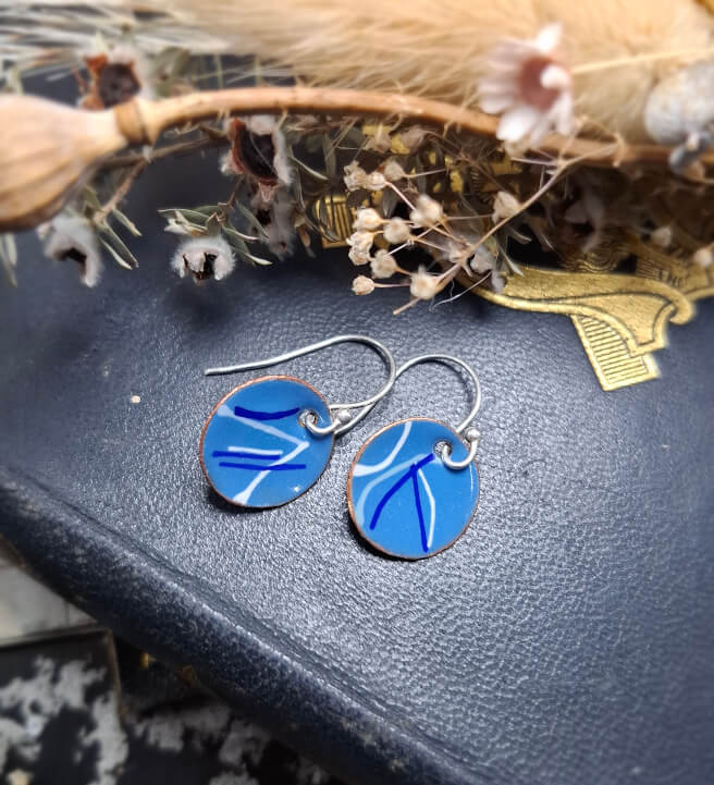 Enamel Earring Making Workshop: Creative Exploration in Colour